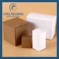 Kraft und White Paper Box für kleine Kuchen